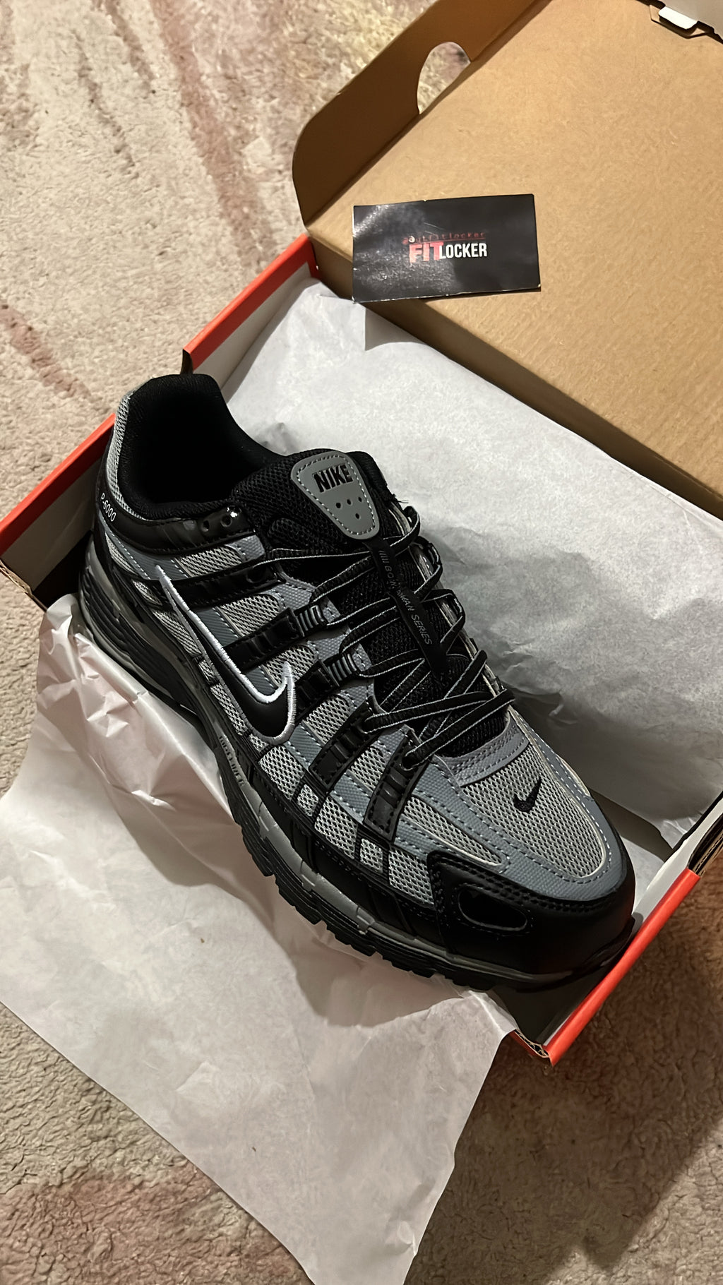 Nike P-6000 'Black Cool Grey'