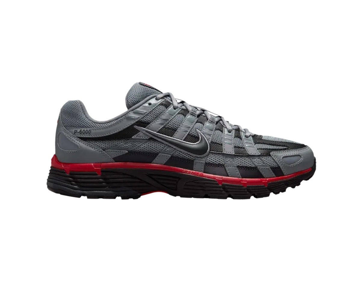 Nike P-6000 'Cool Grey University Red'