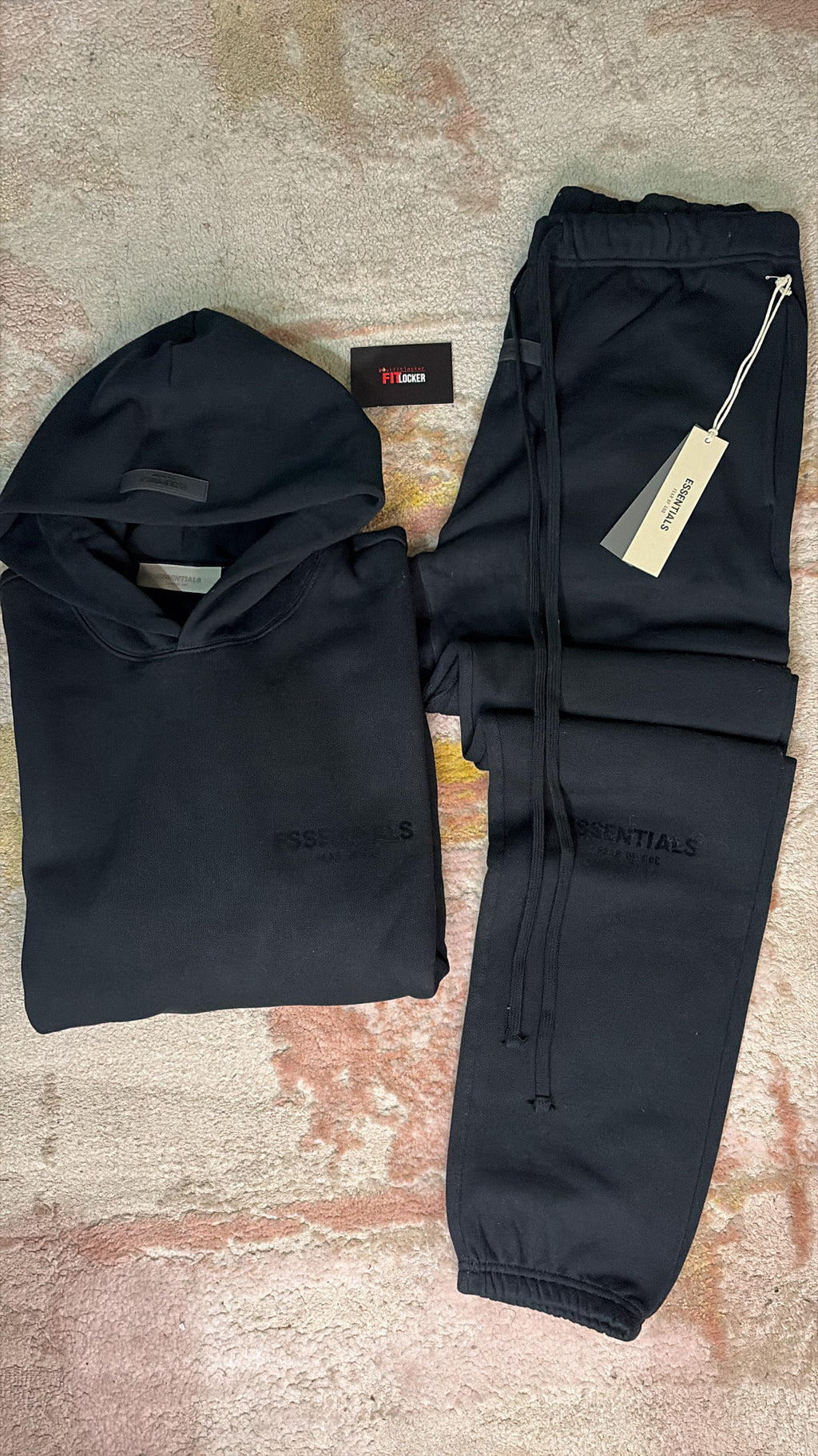 Black Essentials Tracksuit ‘SS22’